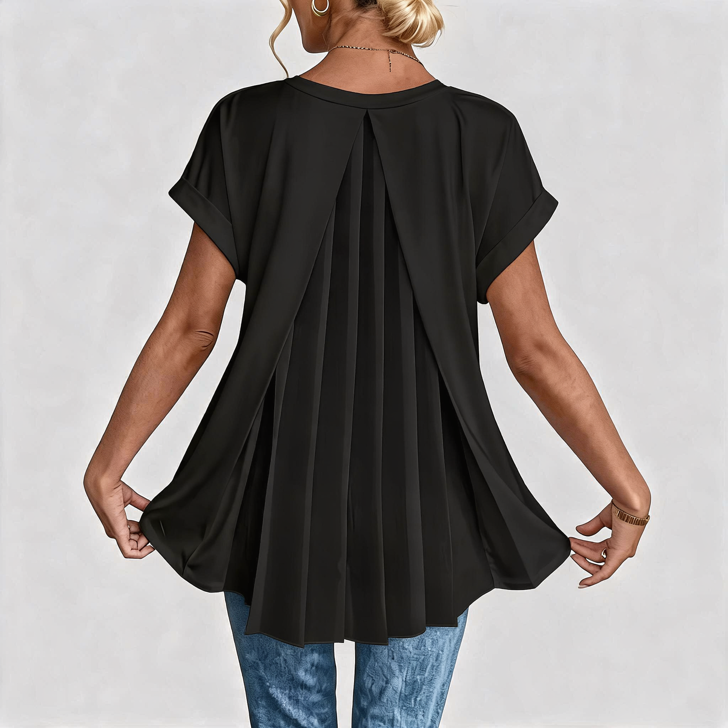 Hoveline™ T-shirt colorblock relaxed fit da tutti i giorni