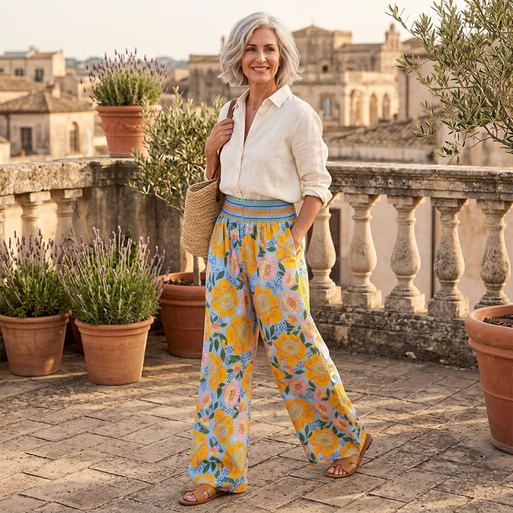 Ilaria Benigni™ Vestito a stampa floreale per lo stile quotidiano