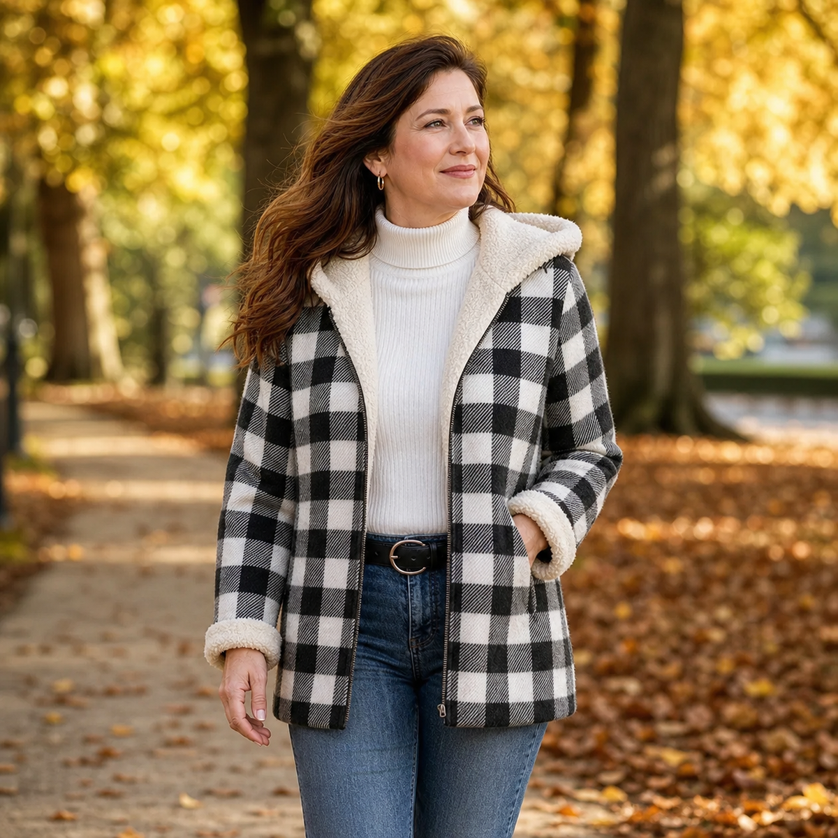 Ilaria Berardi™ Giacca con cappuccio calda per il comfort di ogni giorno