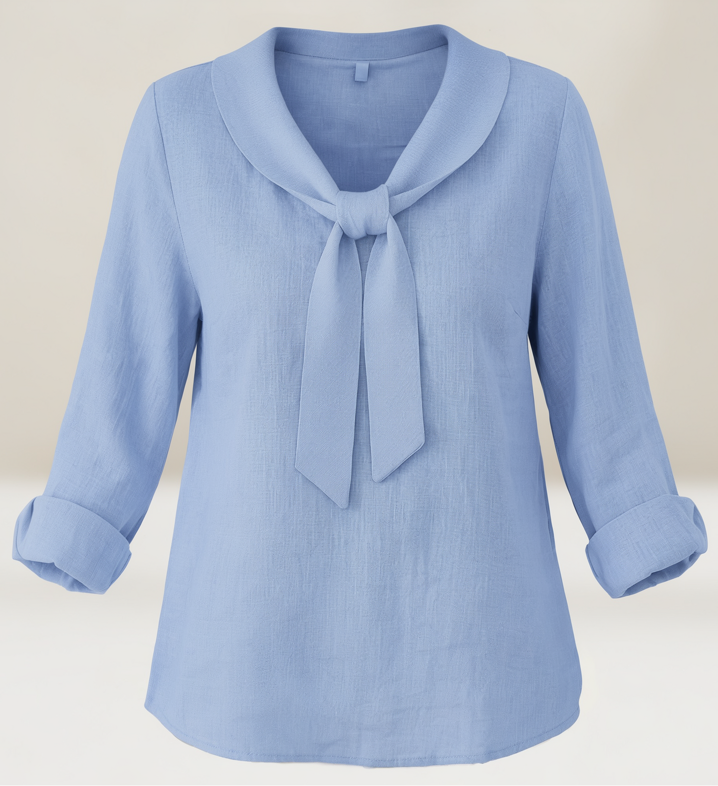 Ilaria Costa™ Blusa casual in cotone e lino traspirante