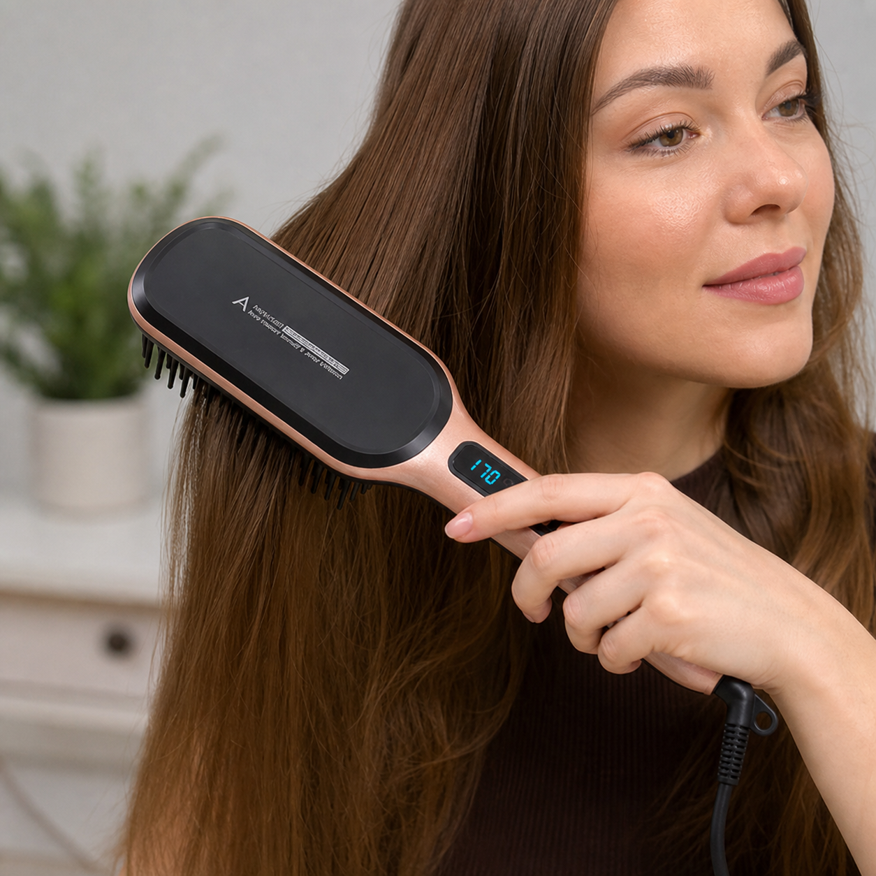 Ionelle™ Piastra ionica per capelli lisci e senza crespo fin dal mattino