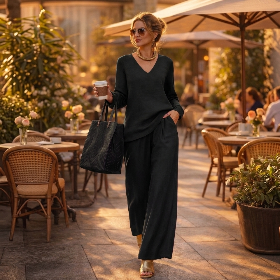 Isidora Carnevali™ Completo lounge raffinato per tutti i giorni