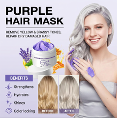 Keraglow™ Shampoo tonificante viola per biondi senza riflessi ramati