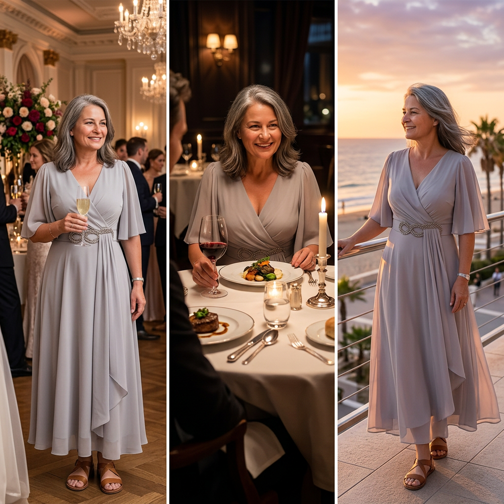 Lara Anastasi™ Vestito maxi elegante per uno stile estivo senza sforzo