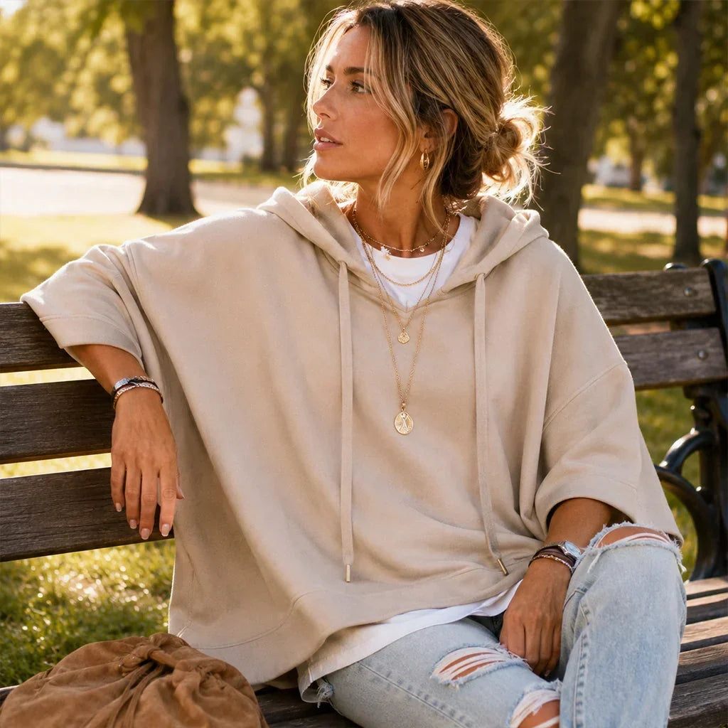 Lara Antinori™ Felpa relaxed a maniche ampie per uno stile senza sforzo