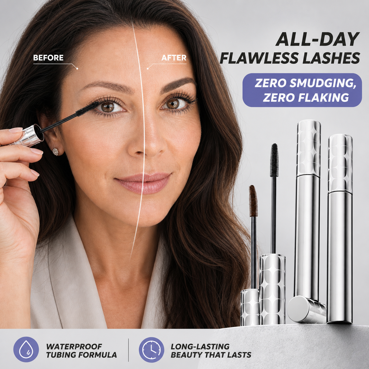 Lashène™ Duo mascara tubing resistente alle sbavature