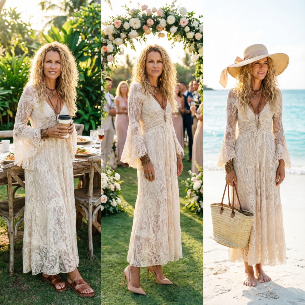 Laura Tafuro™ Abito maxi floreale elegante per le giornate calde