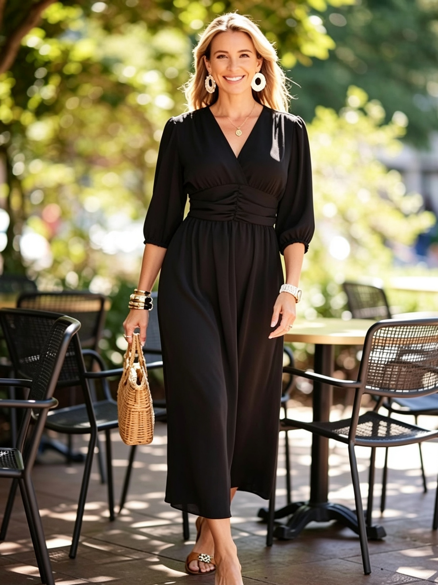 Liana Celani™ Abito estivo elegante per ogni giorno