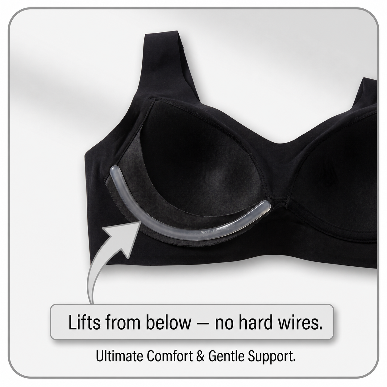 Liftella™ Reggiseno senza cuciture per un sostegno invisibile sotto qualsiasi outfit