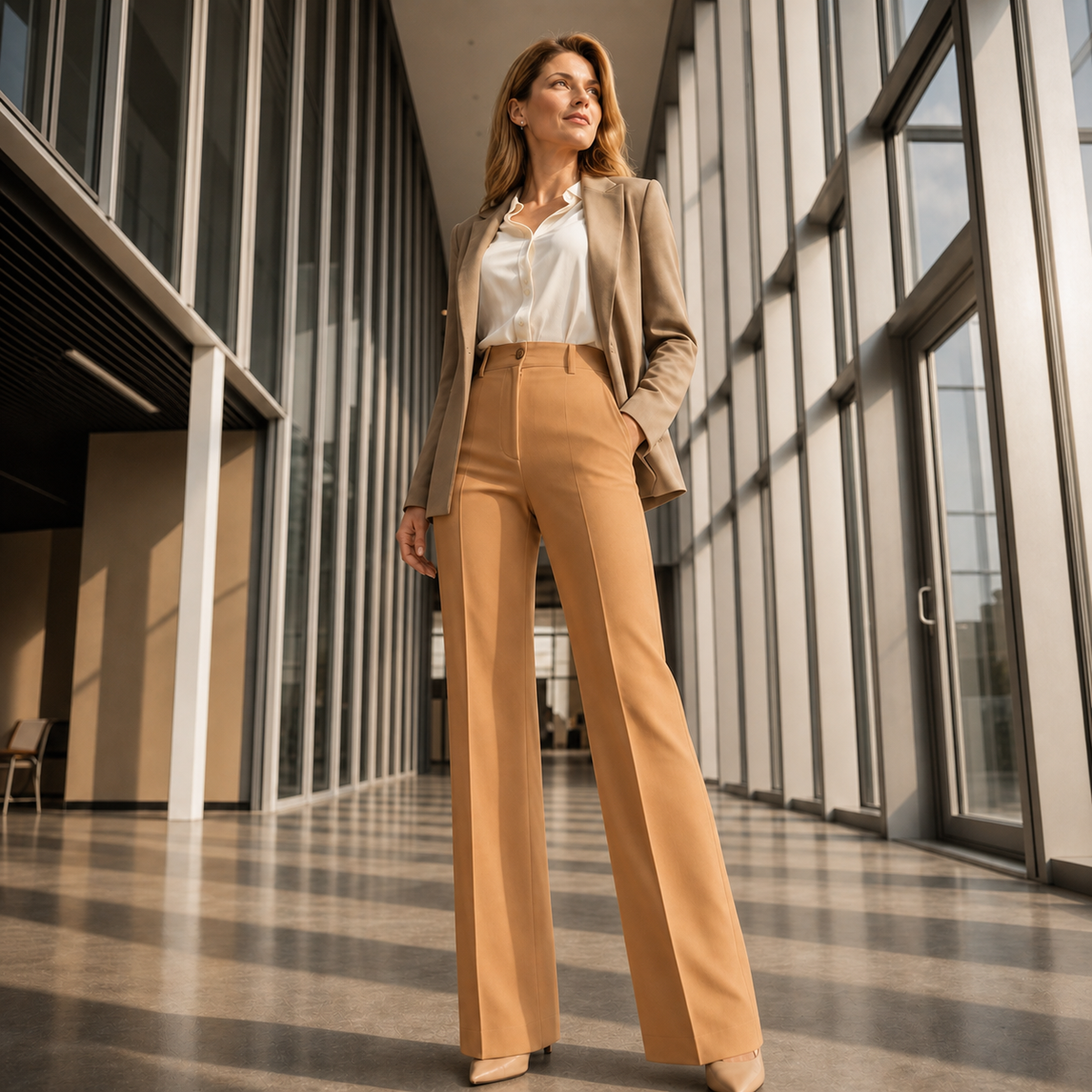 Lorenza Fantuzzi™ Pantaloni sartoriali che valorizzano la silhouette per uno stile senza sforzo