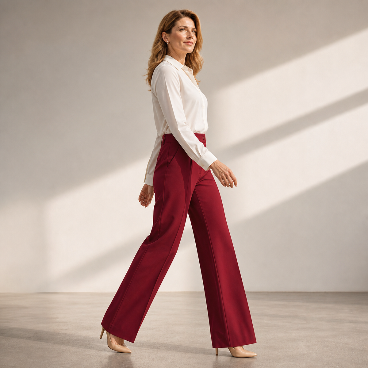 Lorenza Fantuzzi™ Pantaloni sartoriali che valorizzano la silhouette per uno stile senza sforzo
