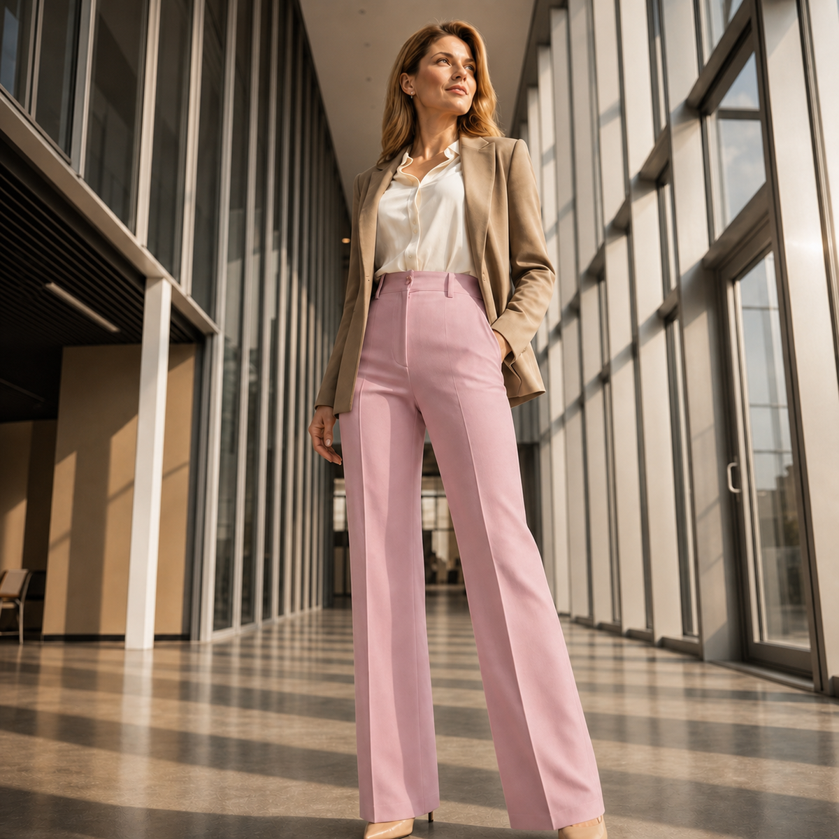Lorenza Fantuzzi™ Pantaloni sartoriali che valorizzano la silhouette per uno stile senza sforzo