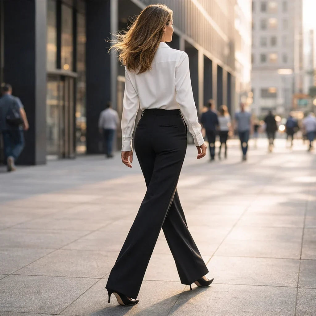 Lorenza Fantuzzi™ Pantaloni sartoriali che valorizzano la silhouette per uno stile senza sforzo