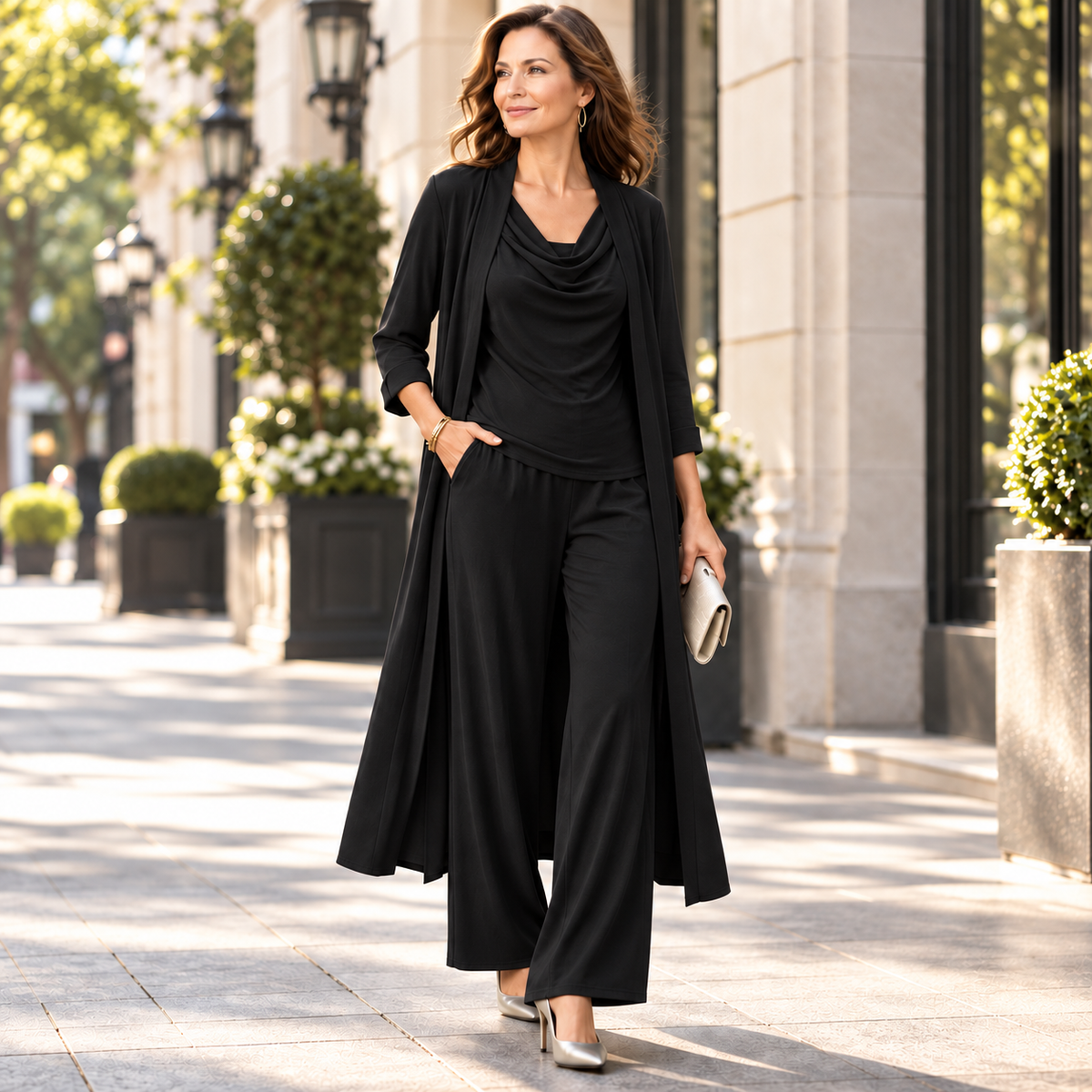 Lucrezia Giacomelli™ Elegante set da 3 pezzi per il comfort quotidiano