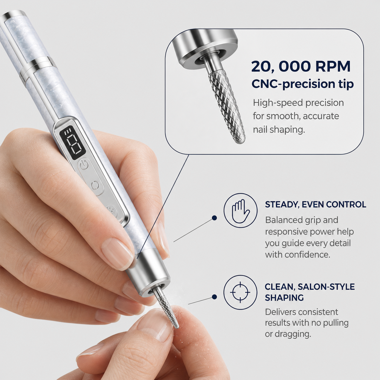Lumériça™ Sistema manicure all-in-one a penna