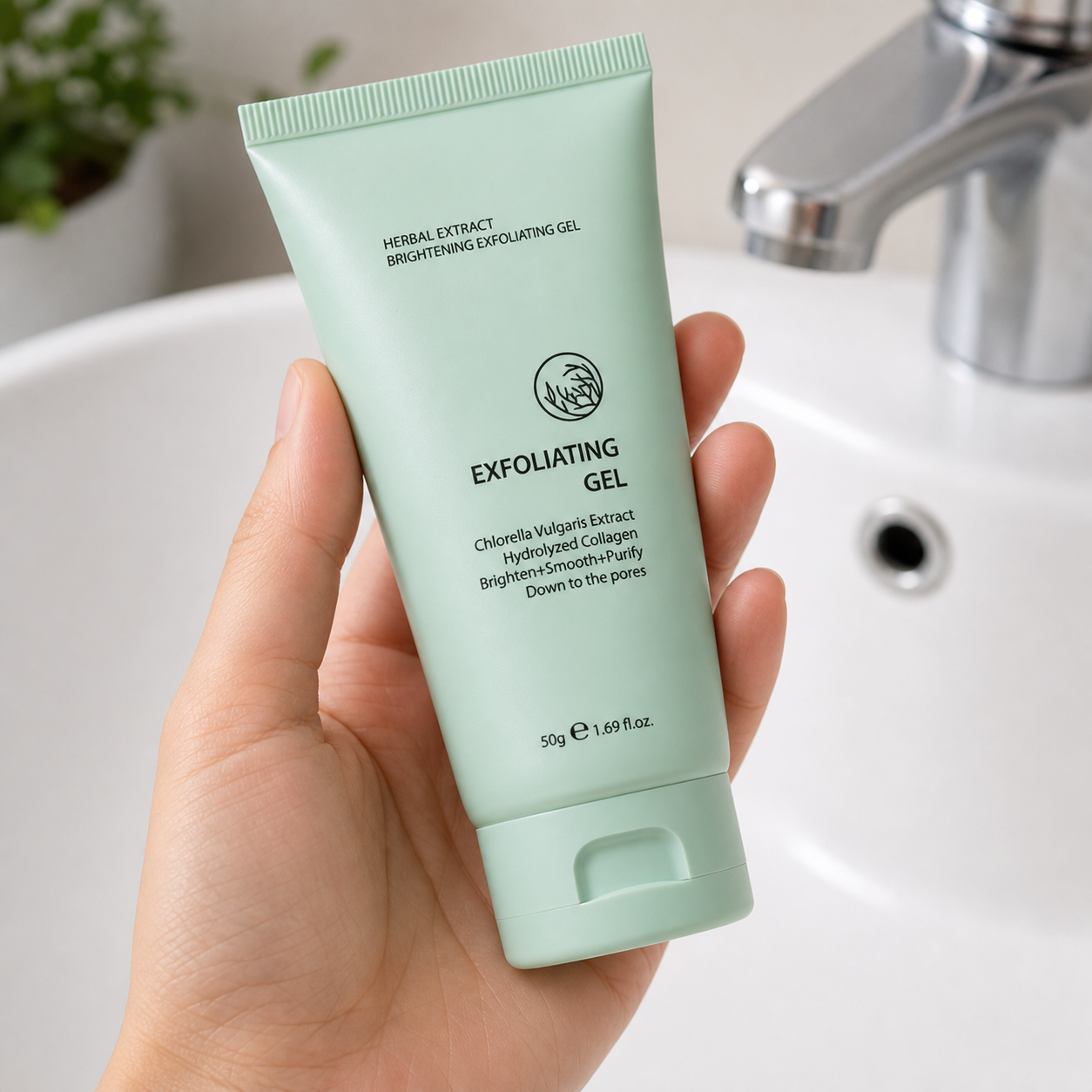 Lumivané™ Gel esfoliante illuminante per una pelle radiosa