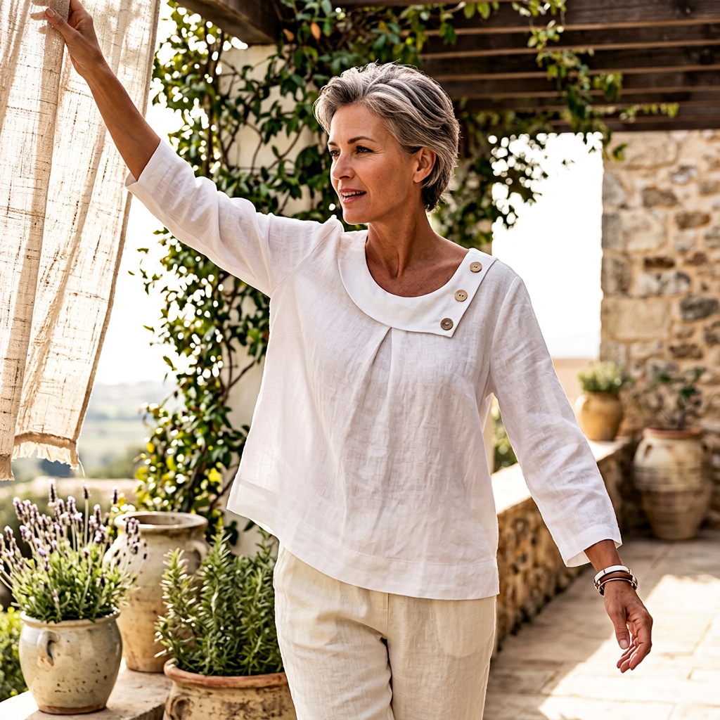 Malvina Andreotti™ Blusa traspirante per uno stile senza sforzo