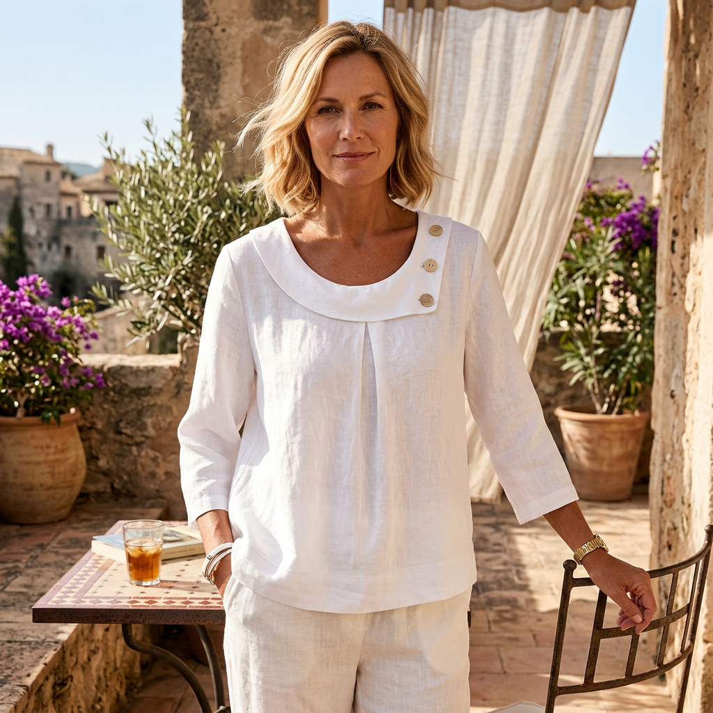 Malvina Andreotti™ Blusa traspirante per uno stile senza sforzo