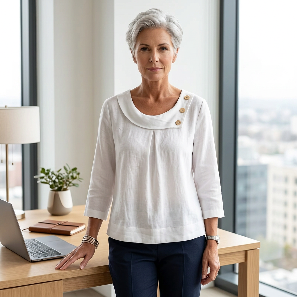 Malvina Andreotti™ Blusa traspirante per uno stile senza sforzo