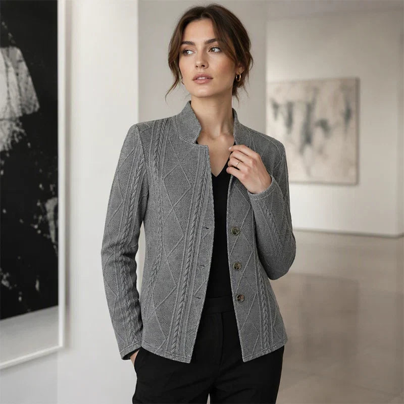Manuela Benigni™ Blazer sartoriale da ufficio a sera