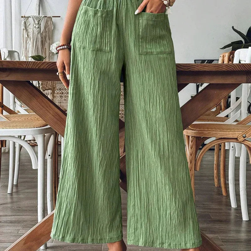 Manuela Sergiacomi™ Pantaloni versatili per il comfort quotidiano senza sforzo