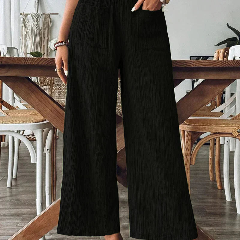 Manuela Sergiacomi™ Pantaloni versatili per il comfort quotidiano senza sforzo