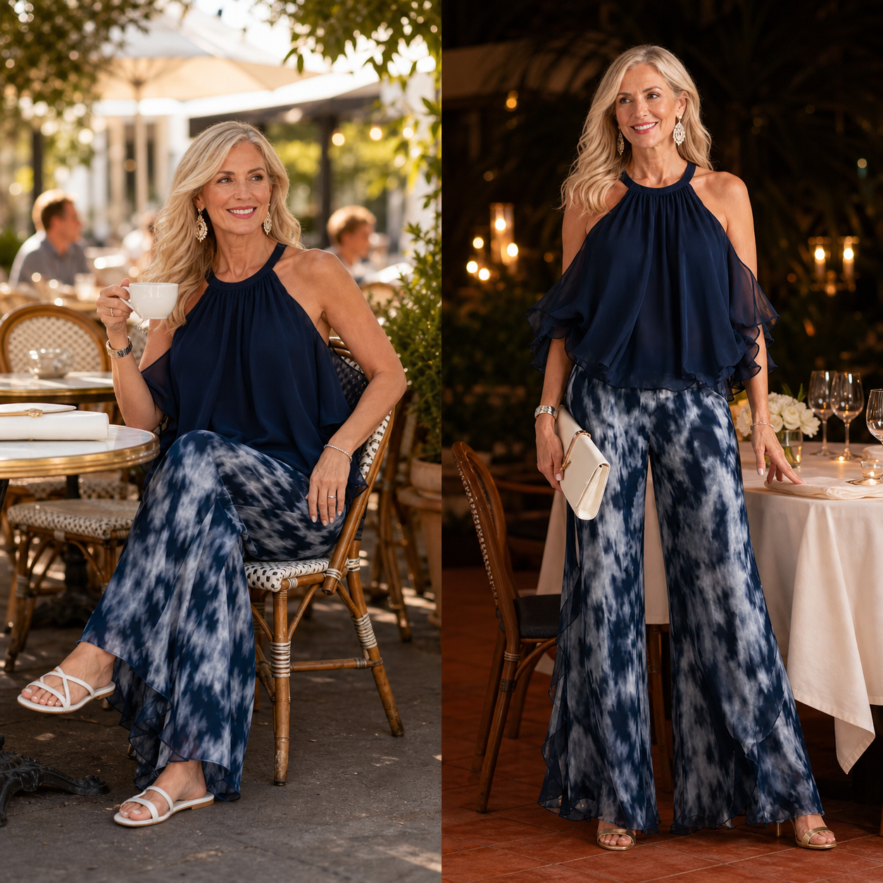 Marianne™ Completo con pantalone arricciato per un look senza sforzo