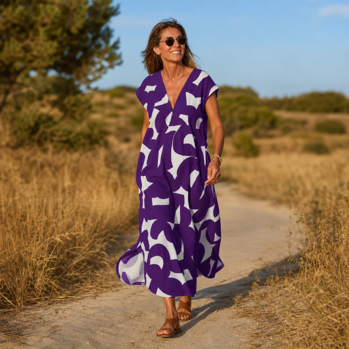 Maura Milano™ Vestito estivo senza pensieri per un comfort tutto il giorno