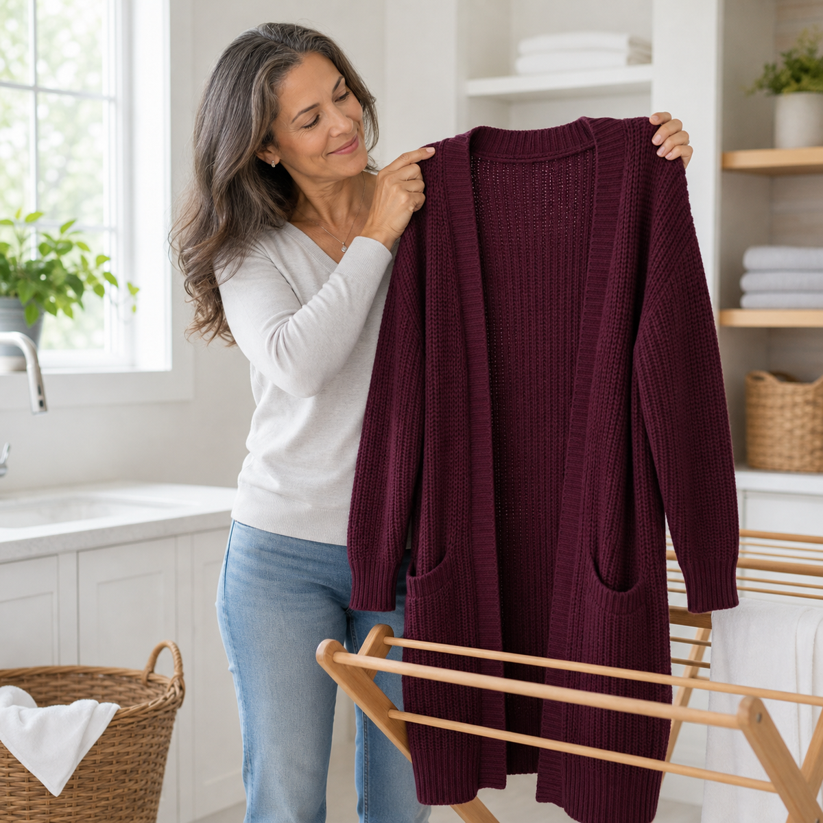 Mila Zoppi™ Cardigan lungo senza sforzo per ogni stagione