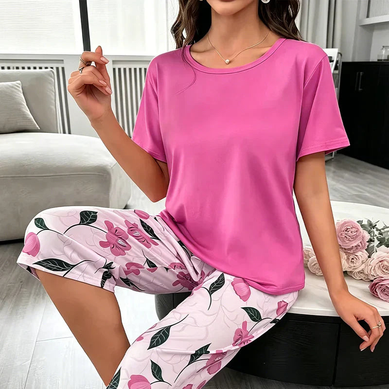 Milena Conserva™ Set loungewear stretch comodo per weekend rilassanti