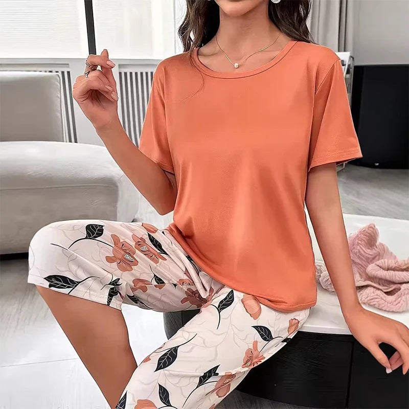 Milena Conserva™ Set loungewear stretch comodo per weekend rilassanti