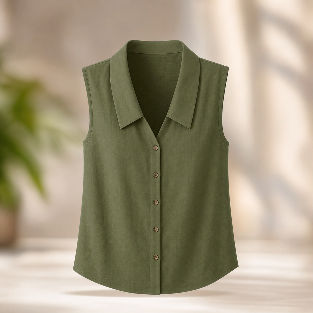 Mirella Cordelli™ Blusa leggera con scollo a V per uno stile senza sforzo