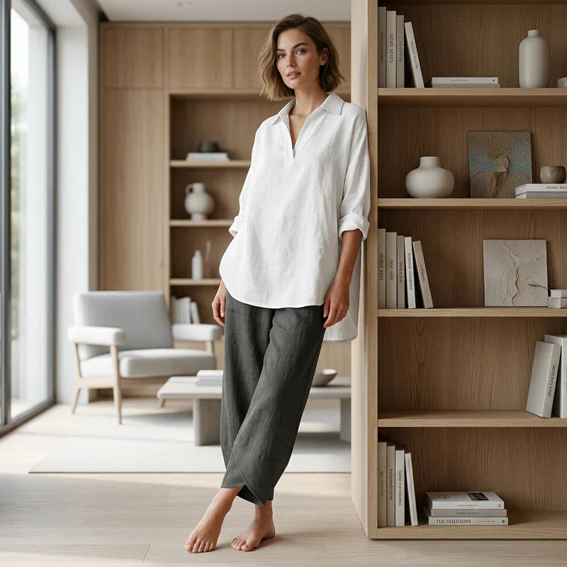 Miriam Corleone™ Pantaloni relaxed con tasche per uno stile senza sforzo