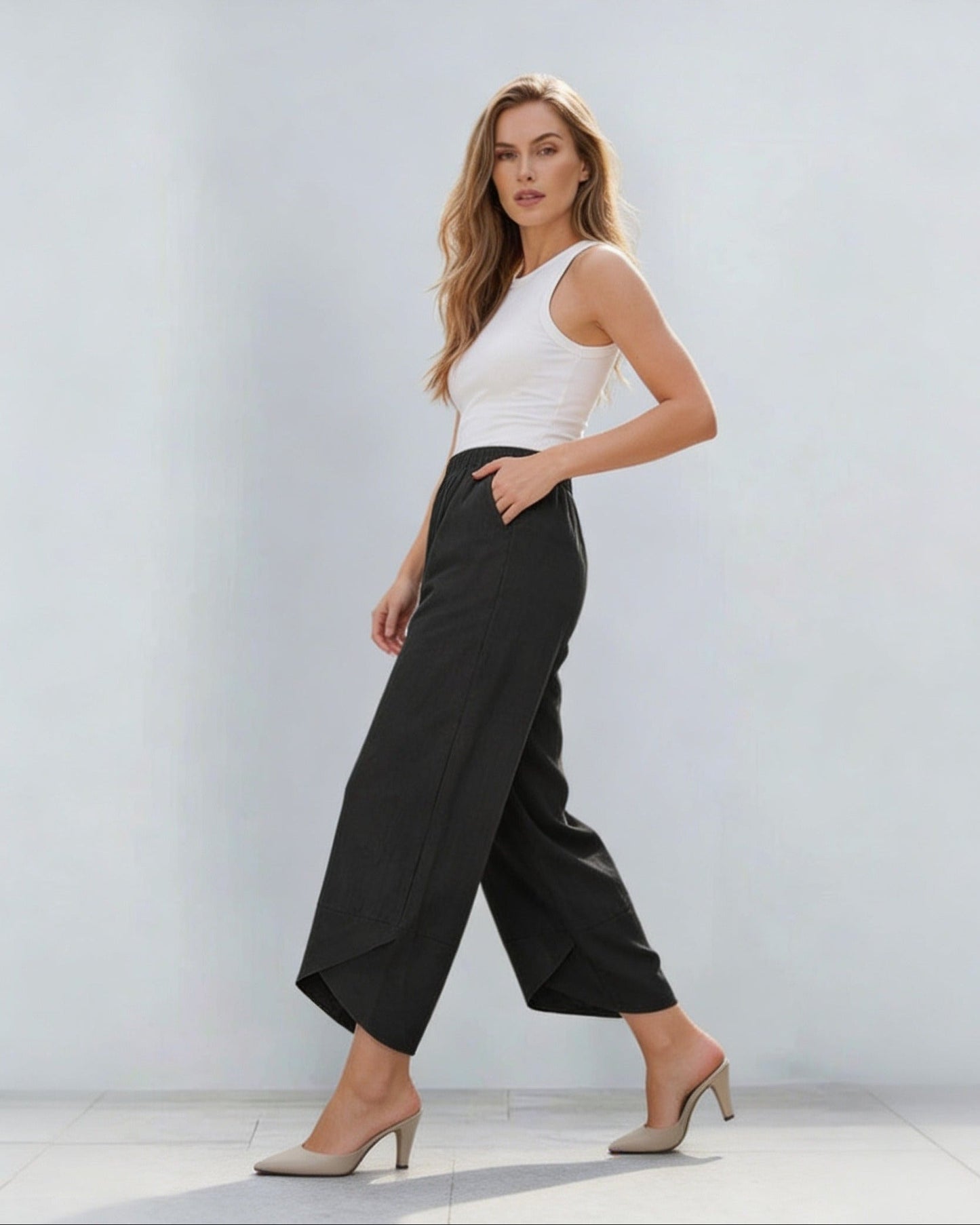 Miriam Corleone™ Pantaloni relaxed con tasche per uno stile senza sforzo