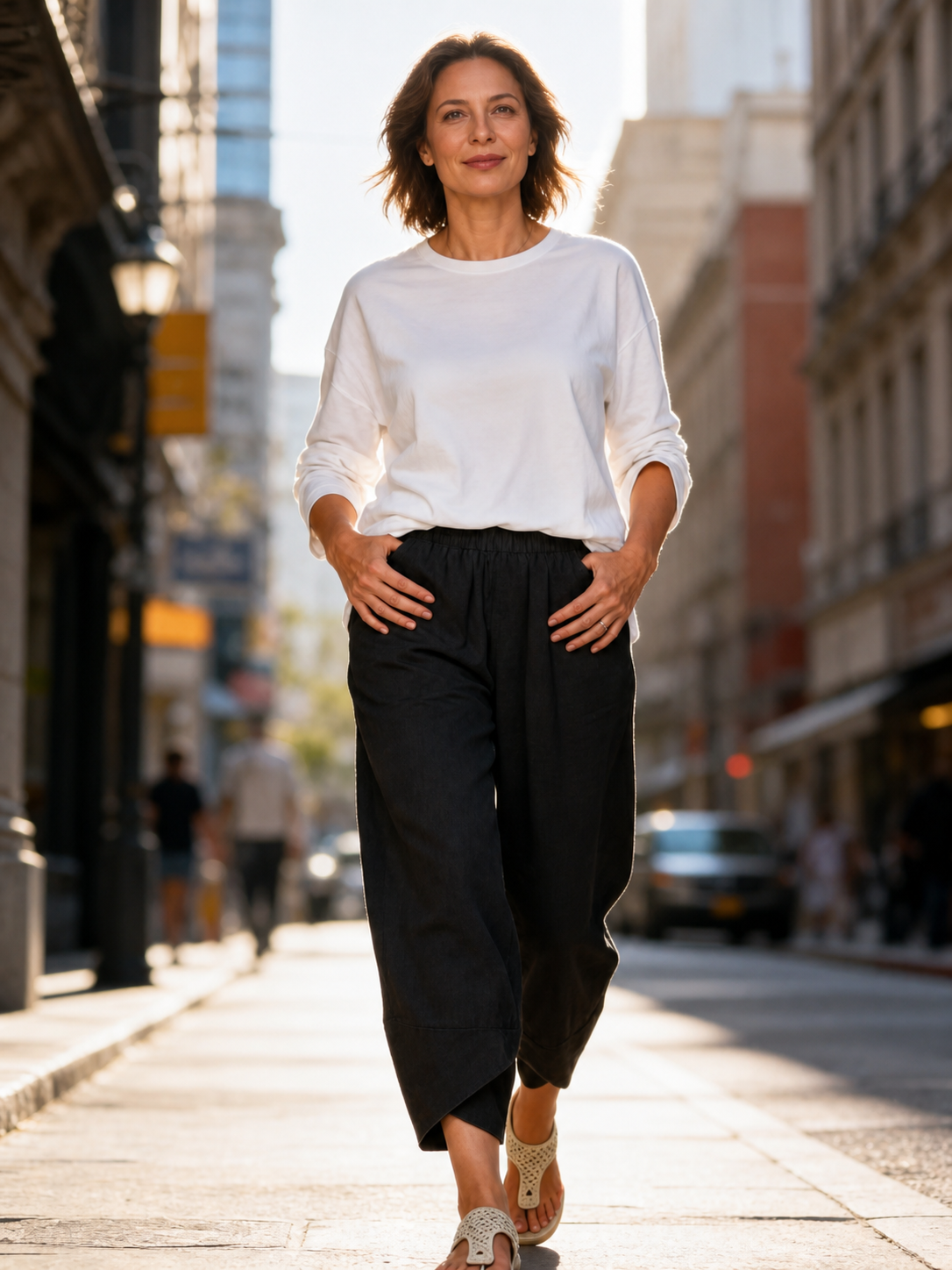 Miriam Corleone™ Pantaloni relaxed con tasche per uno stile senza sforzo