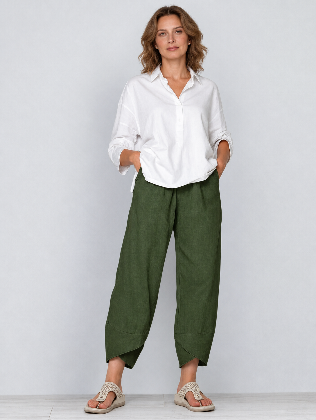 Miriam Corleone™ Pantaloni relaxed con tasche per uno stile senza sforzo