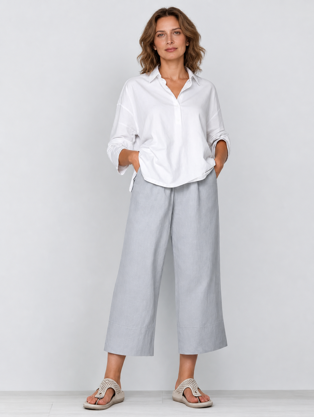 Miriam Corleone™ Pantaloni relaxed con tasche per uno stile senza sforzo