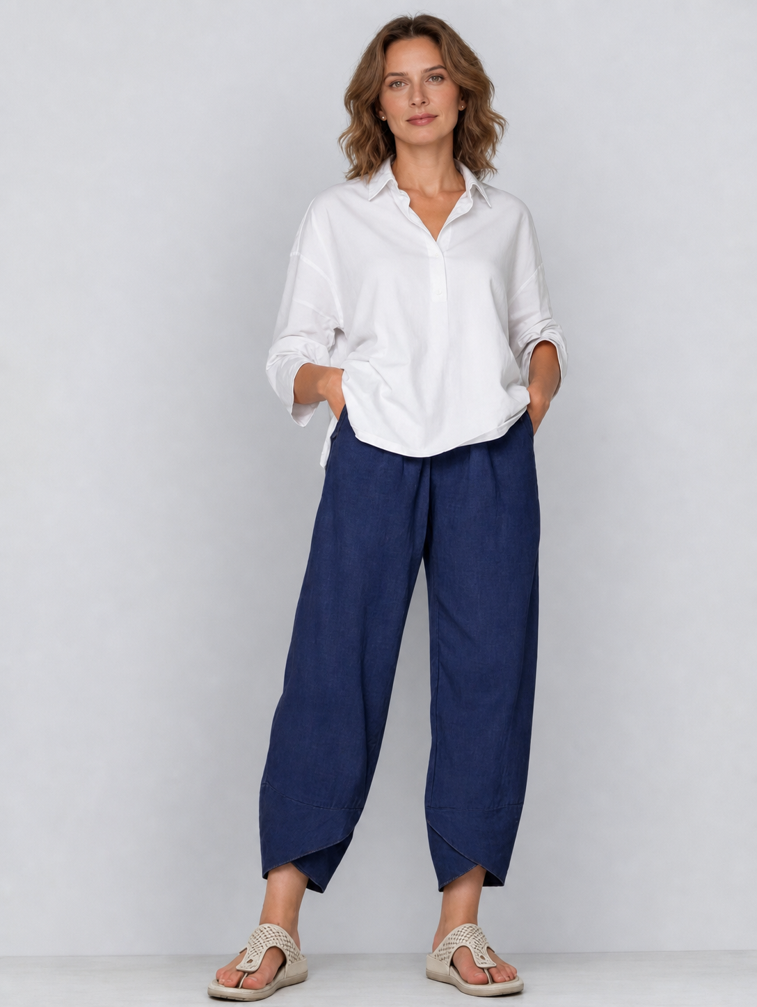 Miriam Corleone™ Pantaloni relaxed con tasche per uno stile senza sforzo