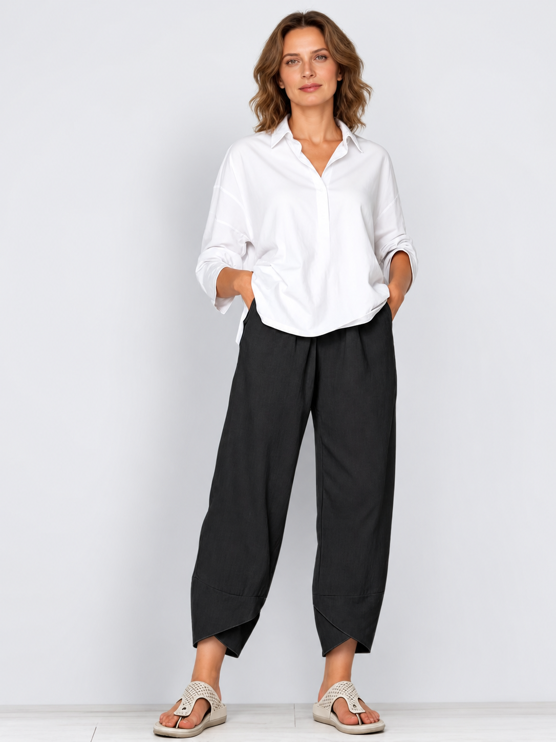 Miriam Corleone™ Pantaloni relaxed con tasche per uno stile senza sforzo