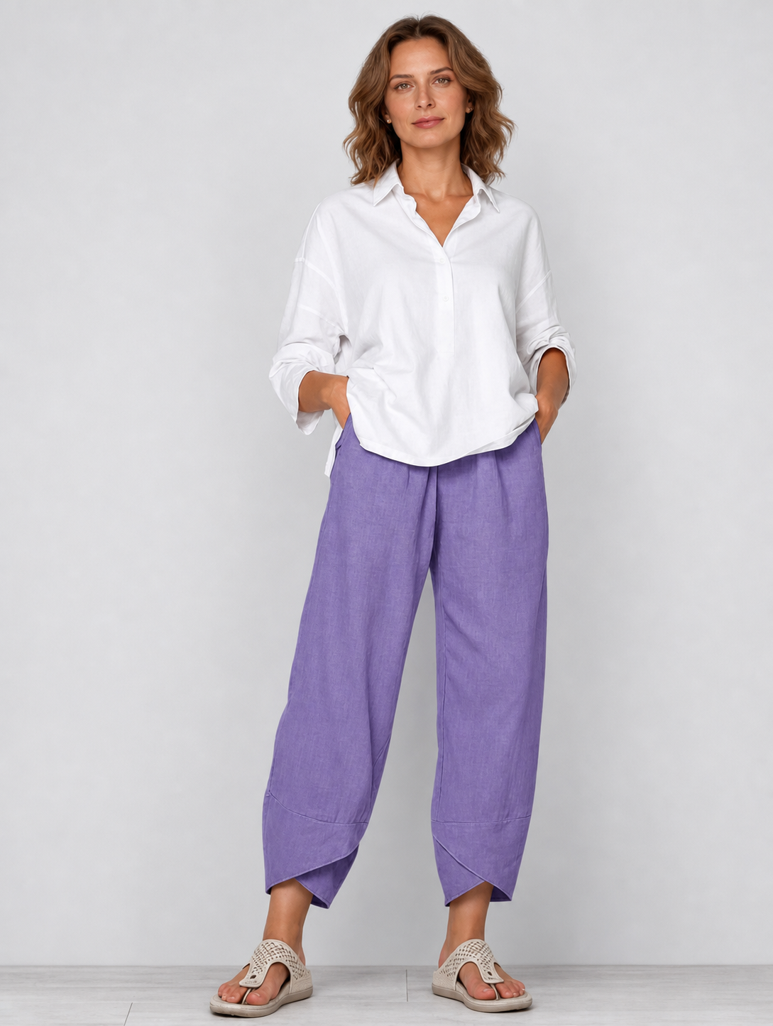 Miriam Corleone™ Pantaloni relaxed con tasche per uno stile senza sforzo