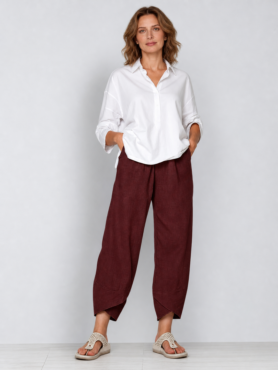 Miriam Corleone™ Pantaloni relaxed con tasche per uno stile senza sforzo