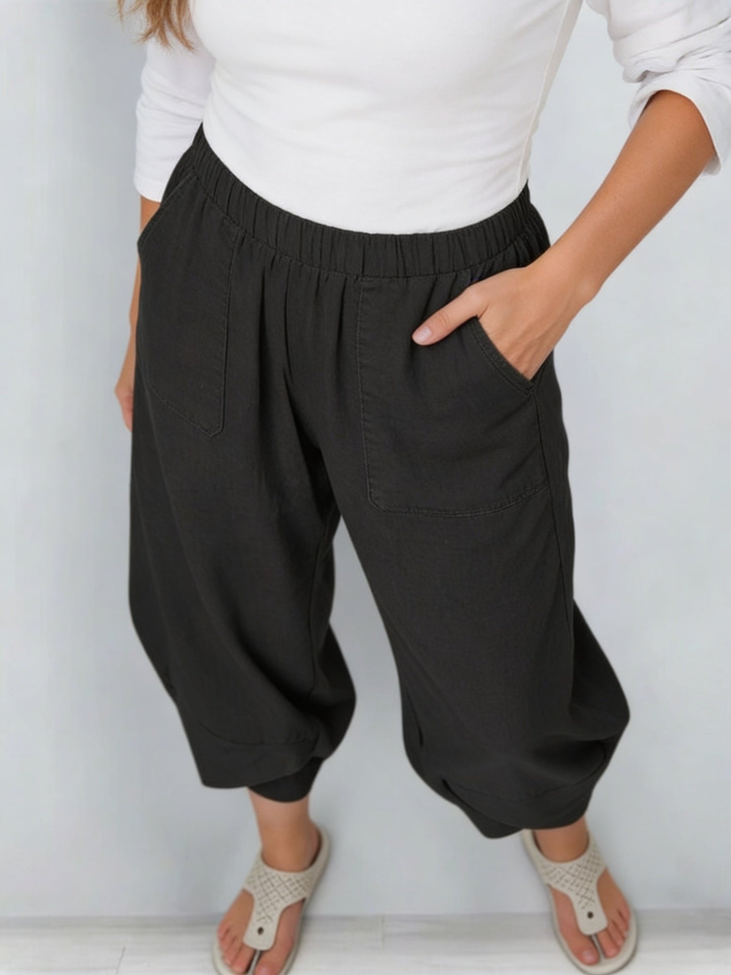 Miriam Corleone™ Pantaloni relaxed con tasche per uno stile senza sforzo