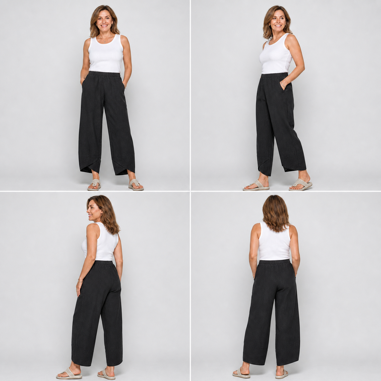 Miriam Corleone™ Pantaloni relaxed con tasche per uno stile senza sforzo