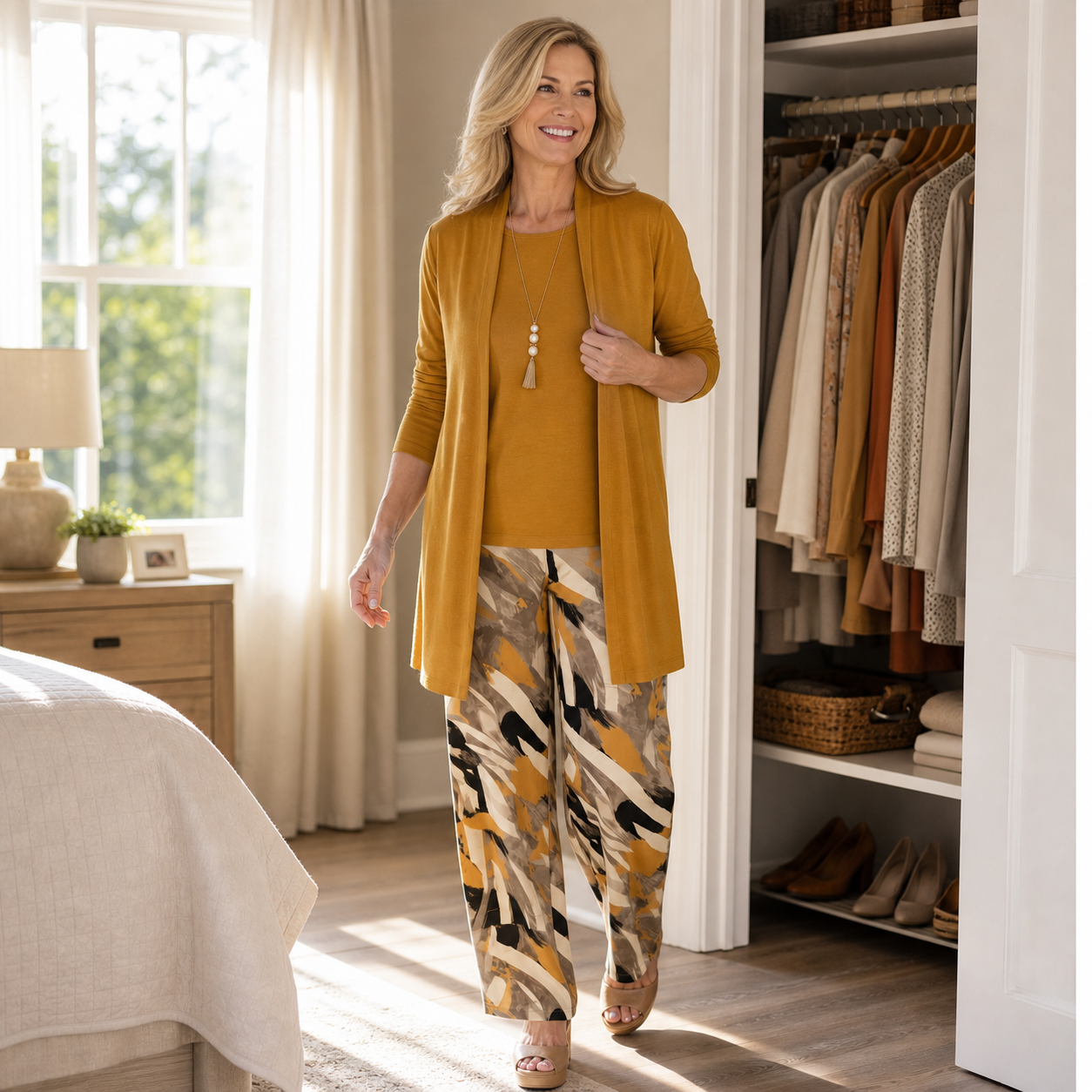 Nadia Andreotti™ Completo coordinato tre pezzi per un'eleganza senza sforzo