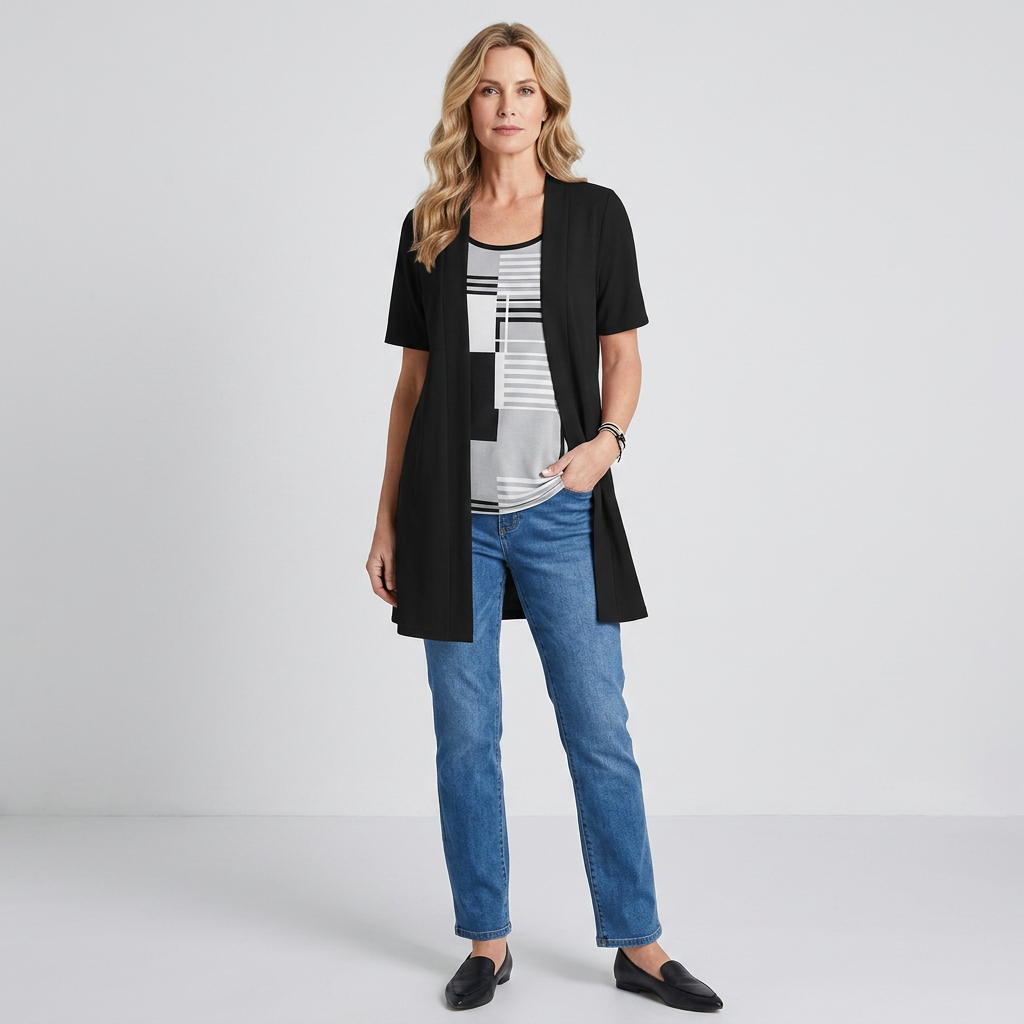 Natalia Bentivoglio™ Blusa color block per uno stile senza sforzo