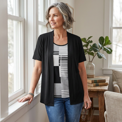 Natalia Bentivoglio™ Blusa color block per uno stile senza sforzo