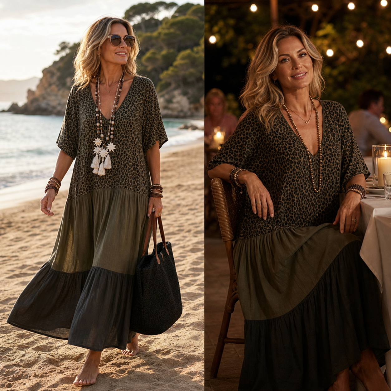 Natalia Severi™ Vestito da vacanza traspirante per uno stile senza sforzo