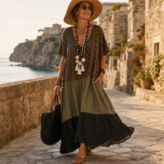 Natalia Severi™ Vestito da vacanza traspirante per uno stile senza sforzo