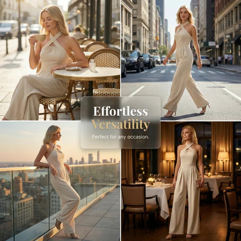 Nella Tartaglia™ Tuta elegante traspirante per un look senza sforzo