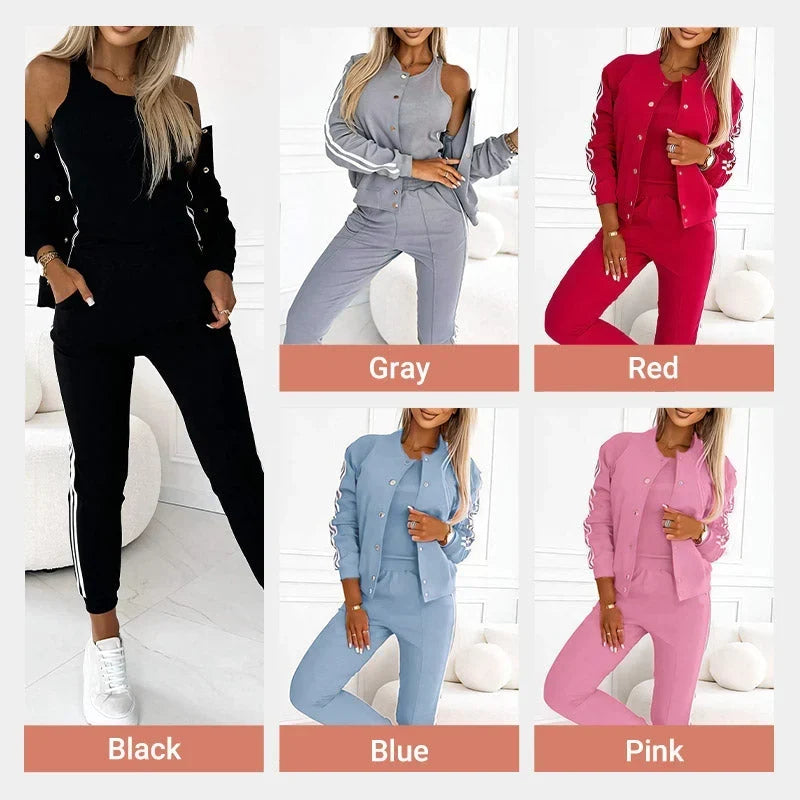 Nicolina Liguori™ Completo coordinato 3 pezzi per uno stile senza sforzo